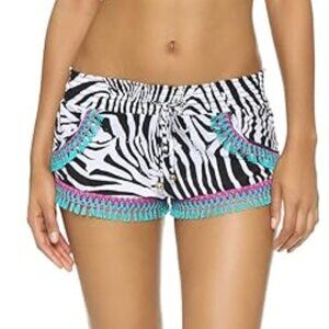 Pilyq African Rays Sassy Shorts Cover Up NWT Size XS/S
